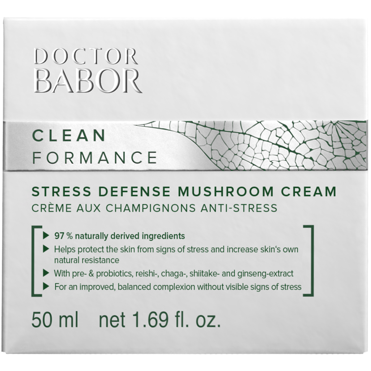 Крем-Антистресс с Экстрактом Грибов Cleanformance