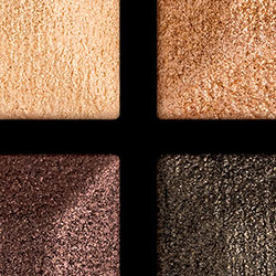 Палетка из 4 Оттенков Теней для Век, тон 03 мерцающий квартет